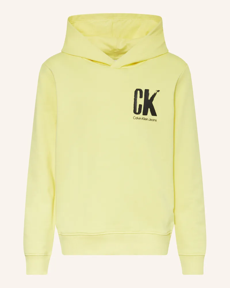Calvin Klein Hoodie Gelb