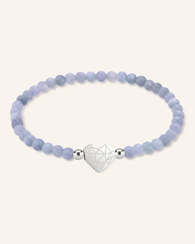 Liebeskind Armband  Aus  Edelstahl blau Hellblau