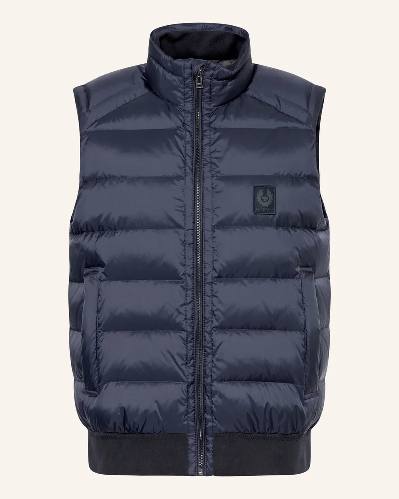 Belstaff Daunenweste Compound blau Dunkelblau