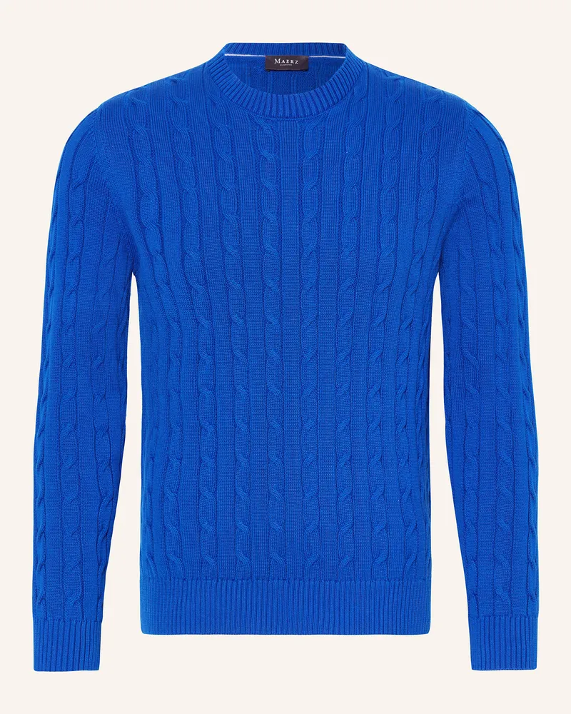 Maerz Pullover blau Blau