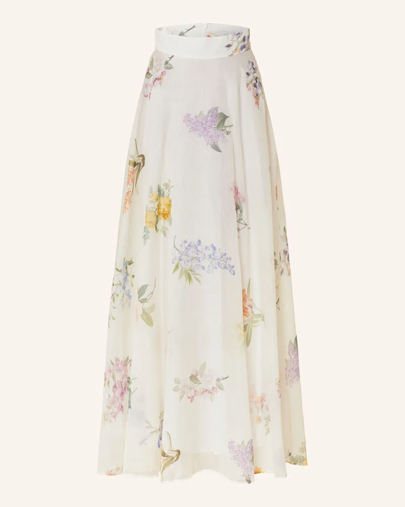 Zimmermann Rock NATURA mit Leinen und Seide Lila