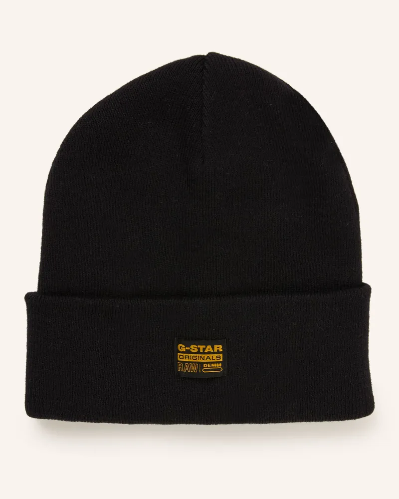 G-STAR RAW Mütze Effo schwarz Schwarz