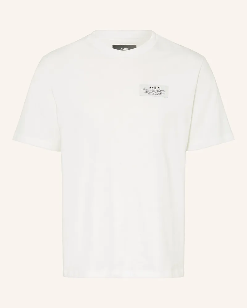 Amiri T-Shirt Spirit weiss Weiss