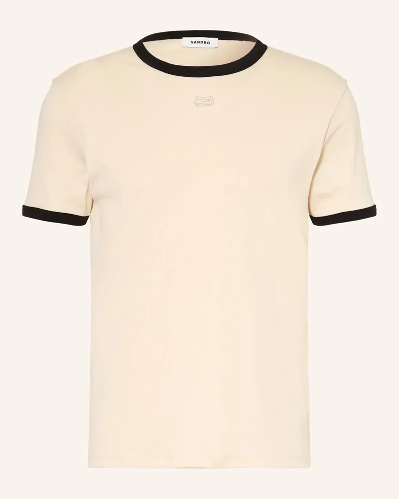 Sandro T-Shirt Beige