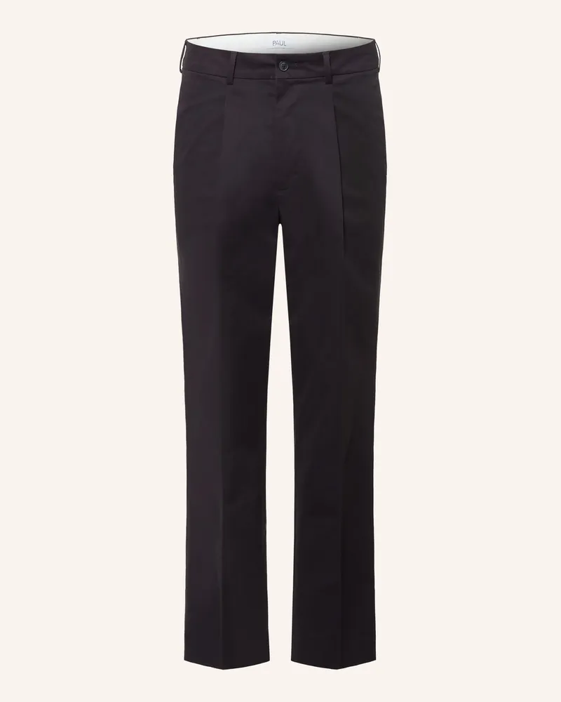paul Chino Slim Fit blau Dunkelblau