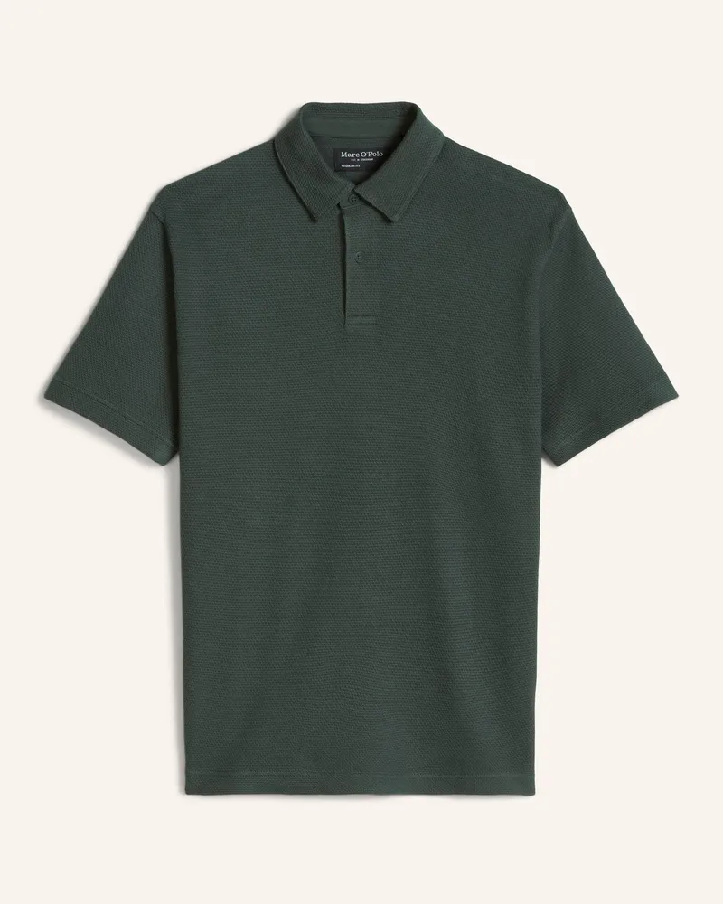 Marc O'Polo Poloshirt grau Dunkelgrau