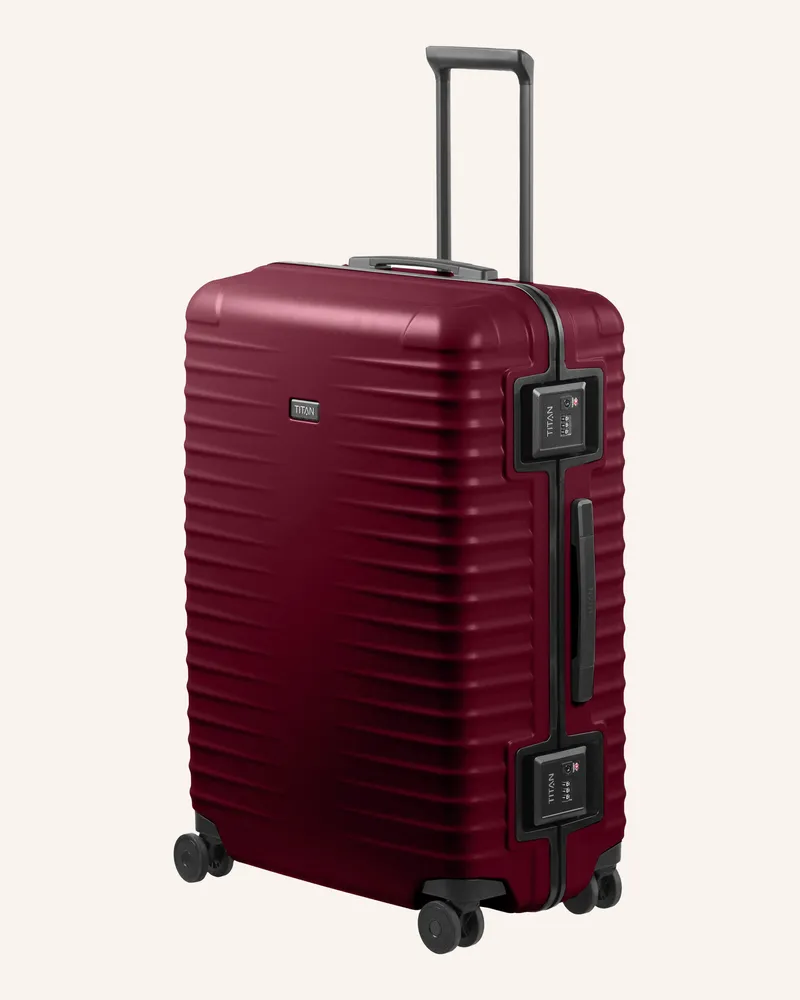 Titan Trolley Overseas L rot Dunkelrot