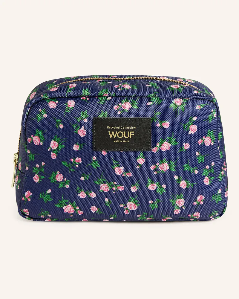 WOUF Kosmetiktasche Icon lila Dunkelblau