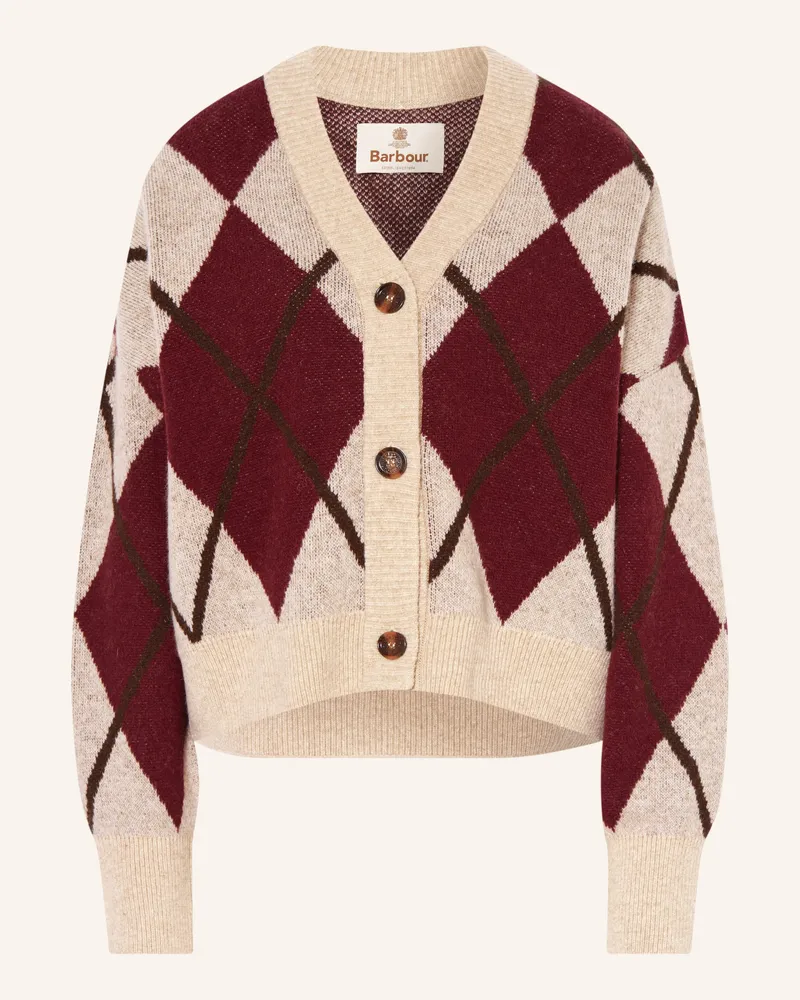 Barbour Strickjacke beige Beige