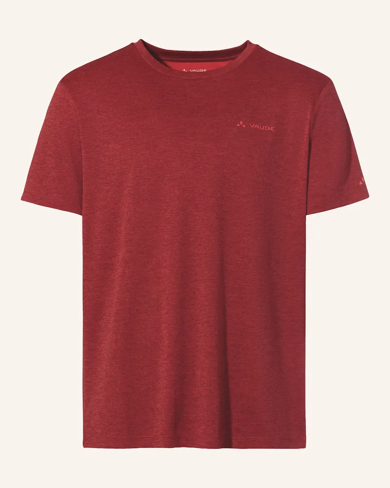 Vaude Funktionsshirt Essential T-Shirt rot Rot