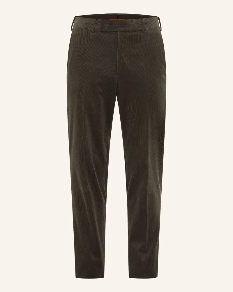 Ermenegildo Zegna Cordhose Regular Fit gruen Dunkelgrün