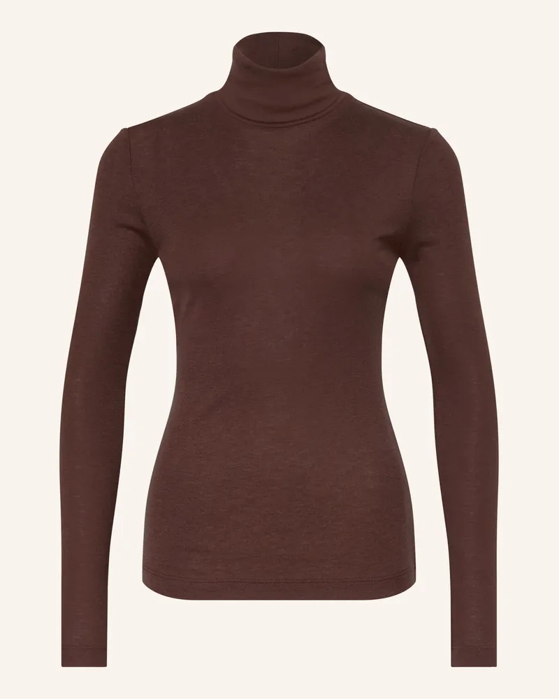 Darling Harbour Rollkragenshirt braun Hazelnut