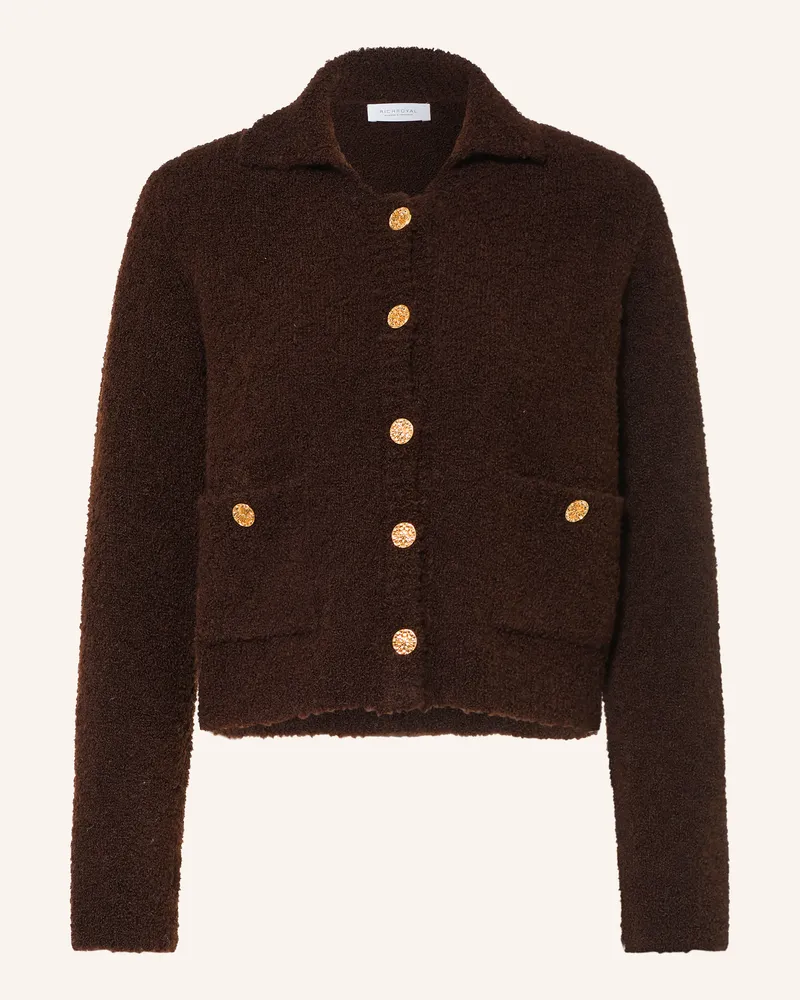 Rich&Royal Strickjacke braun Dunkelbraun