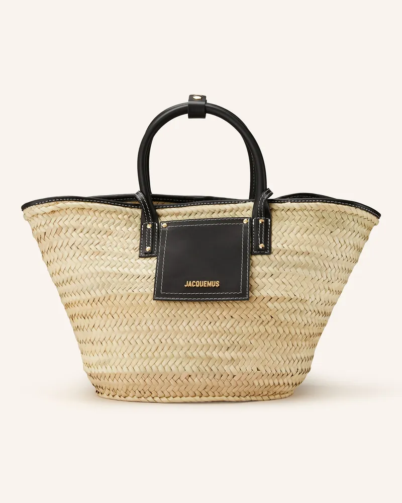 Jacquemus Shopper LE PANIER SOLI Schwarz