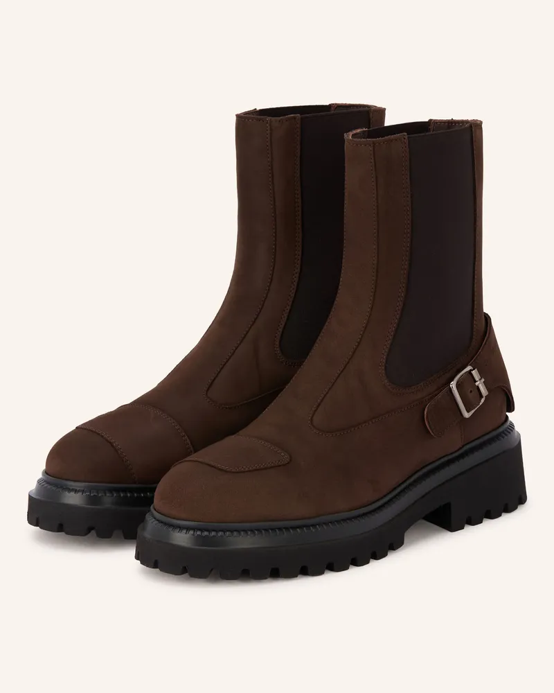 Copenhagen Chelsea-Boots cph950 braun Dunkelbraun