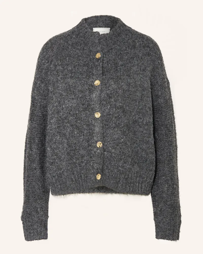 Neo Noir Strickjacke TAURA Dunkelgrau
