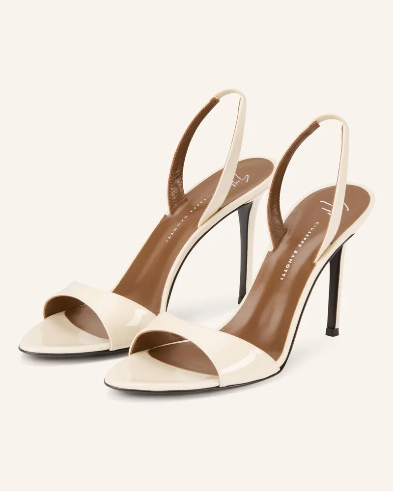 Giuseppe Zanotti Sandaletten MUSE Ecru