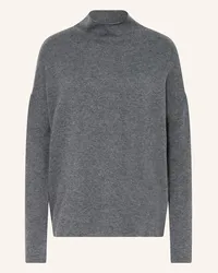 Mrs & HUGS Pullover mit Cashmere Grau