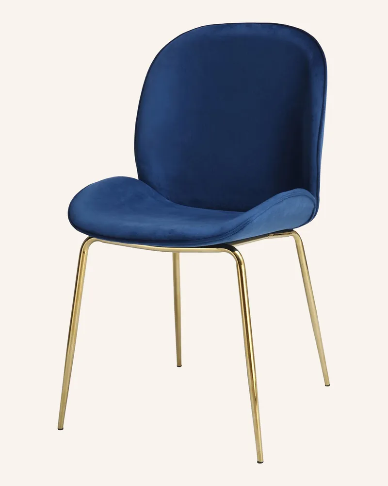 Kayoom Stuhl CHARLIZE 2erSet Blau