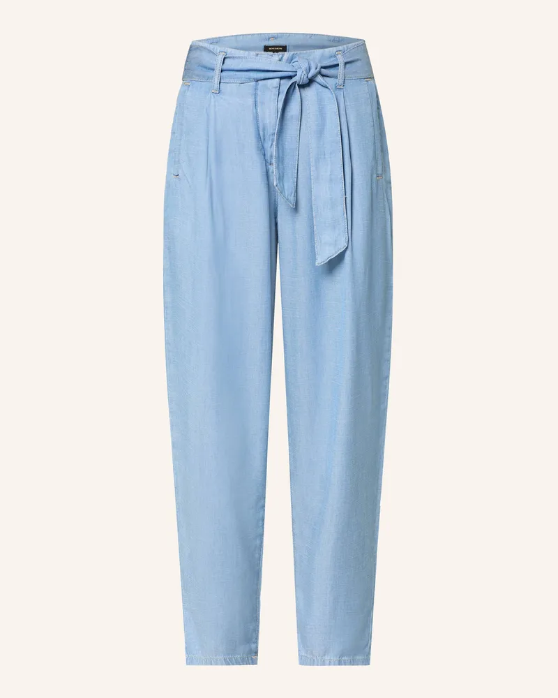 More & More Hose in Jeansoptik Hellblau