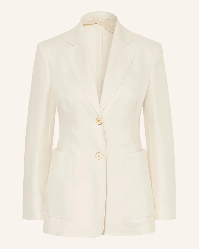 Max Mara Leinenblazer Volonta beige Creme
