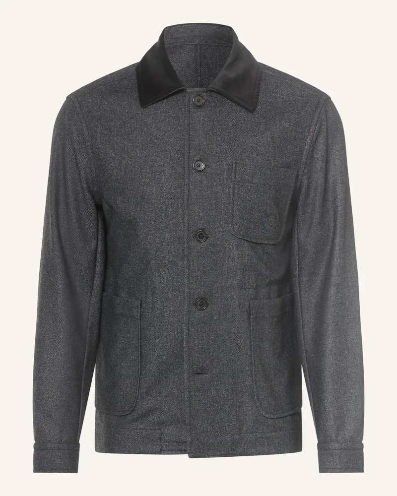 Tiger of Sweden Overjacket Sonny grau Dunkelgrau