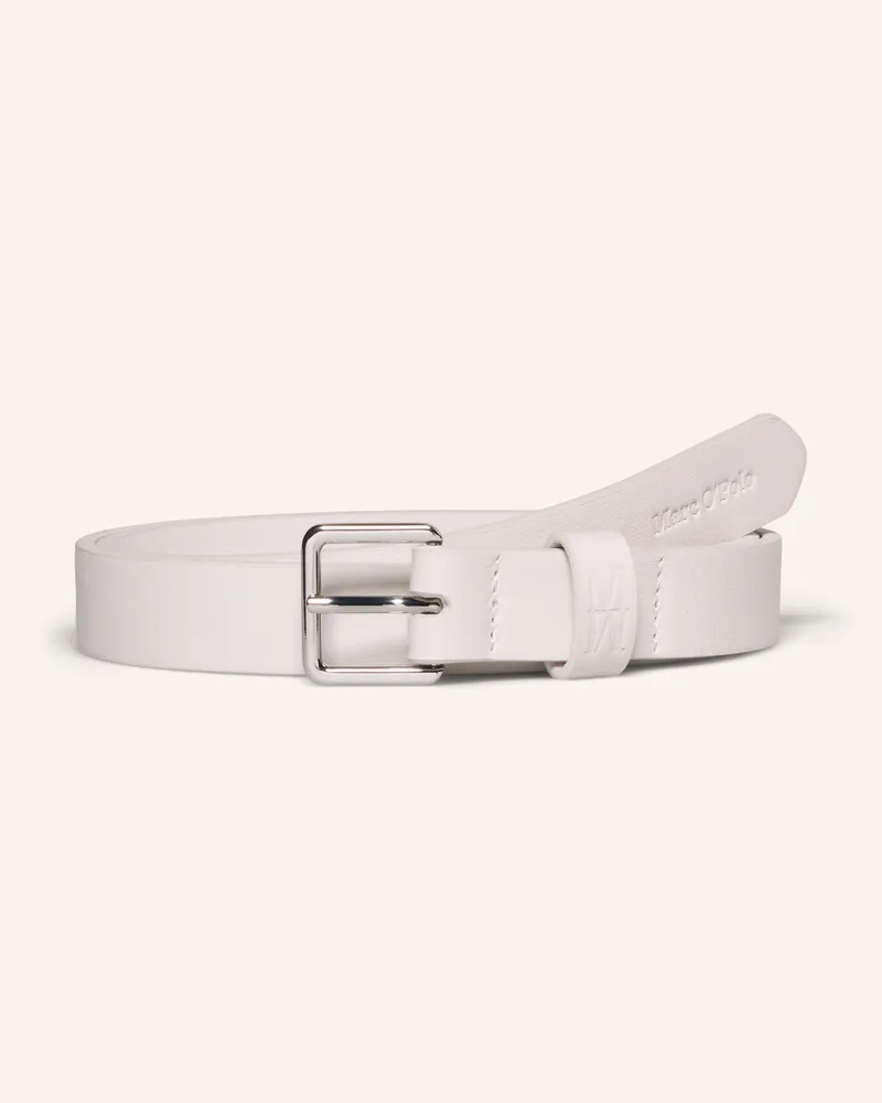 Marc O'Polo Gürtel weiss Ecru