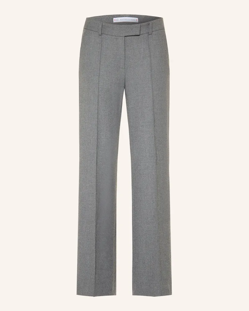 RAFFAELLO ROSSI  Marlenehose Yvi Aus Flanell grau Grau