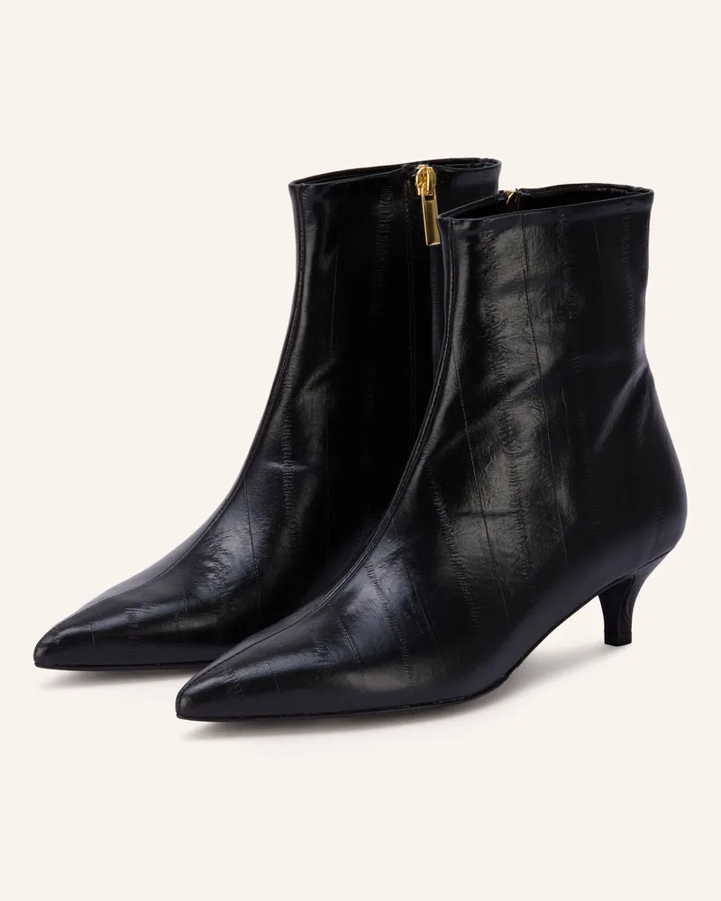 Mrs & HUGS Stiefeletten schwarz Schwarz