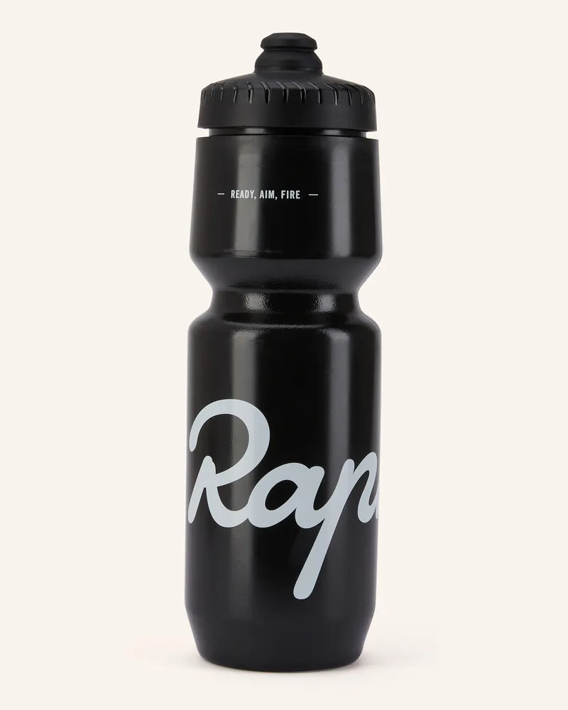 Rapha Trinkflasche Bidon Large grau Schwarz
