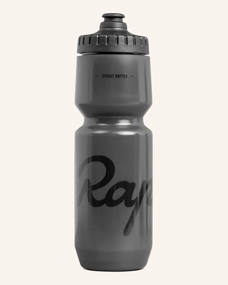 Rapha Trinkflasche Bidon Large grau Schwarz