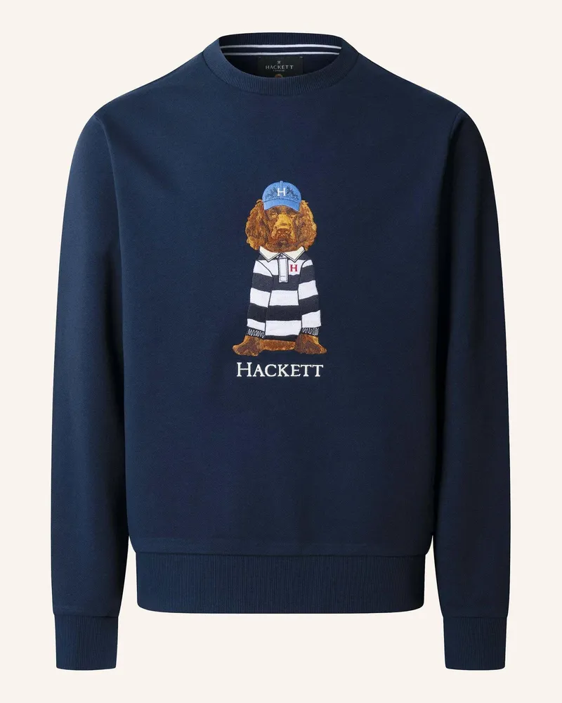 Hackett Sweatshirt HERITAGE HARRY CREW Blau