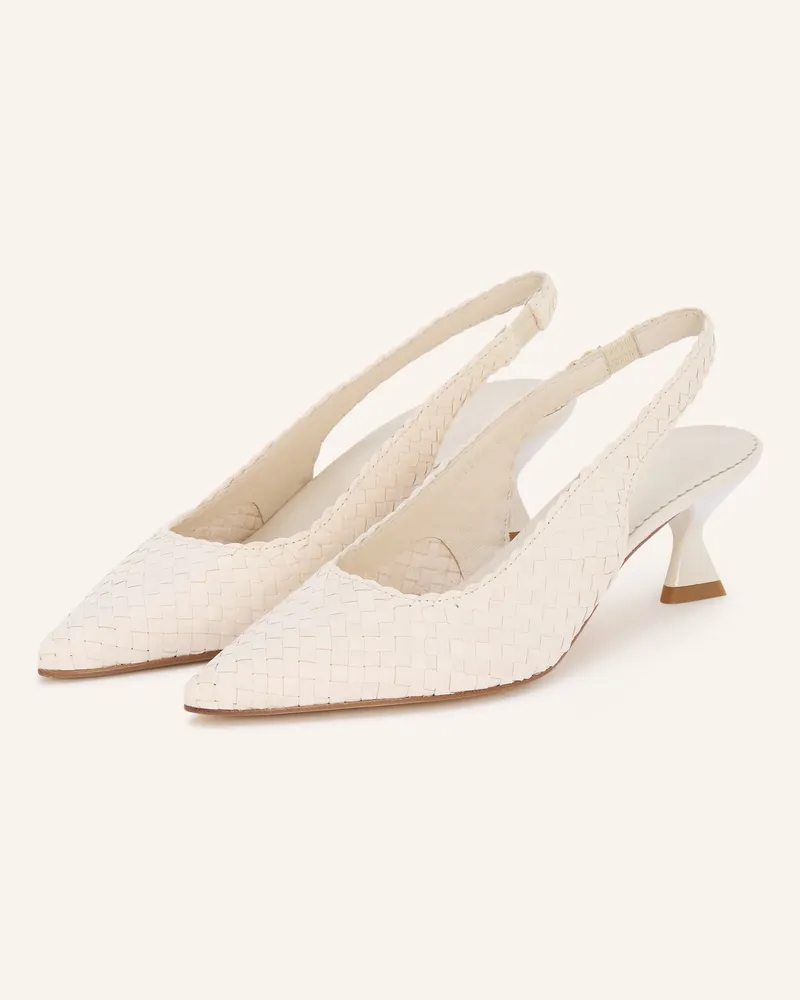 Pons Quintana Slingpumps Ecru