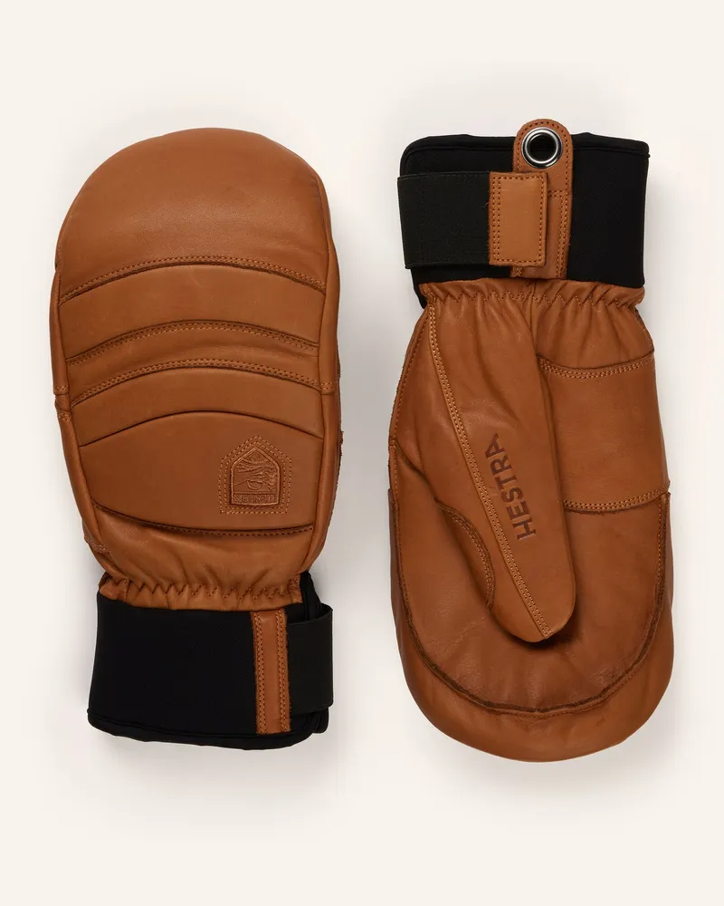 Hestra Skihandschuhe FALL LINE MITT Cognac