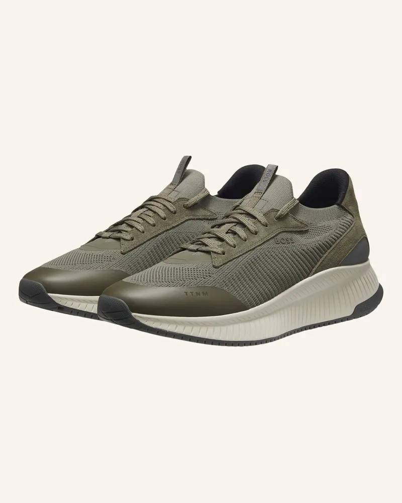 HUGO BOSS Trainers Ttnm Evo_Slon_Knrsd gruen Dunkelgrün