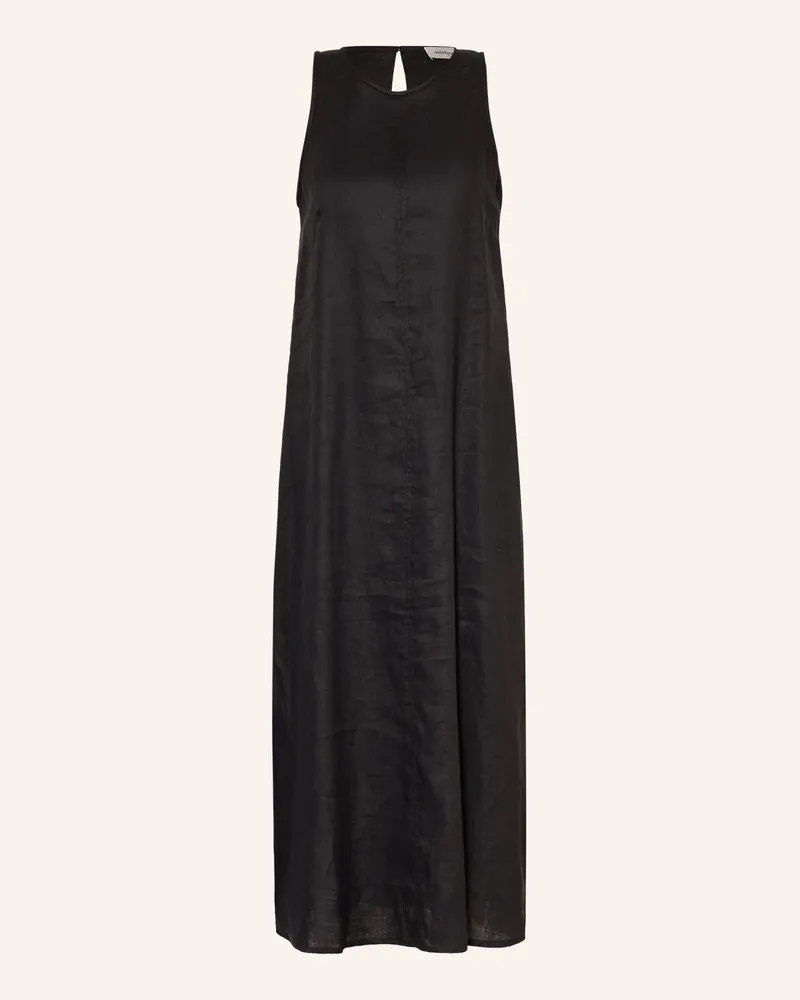 ottod’Ame Leinenkleid schwarz Schwarz