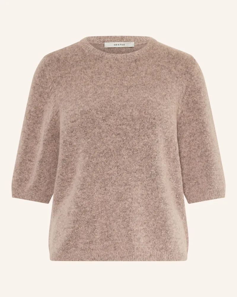 Gestuz Strickshirt GZALPHA mit Alpaka Rosé