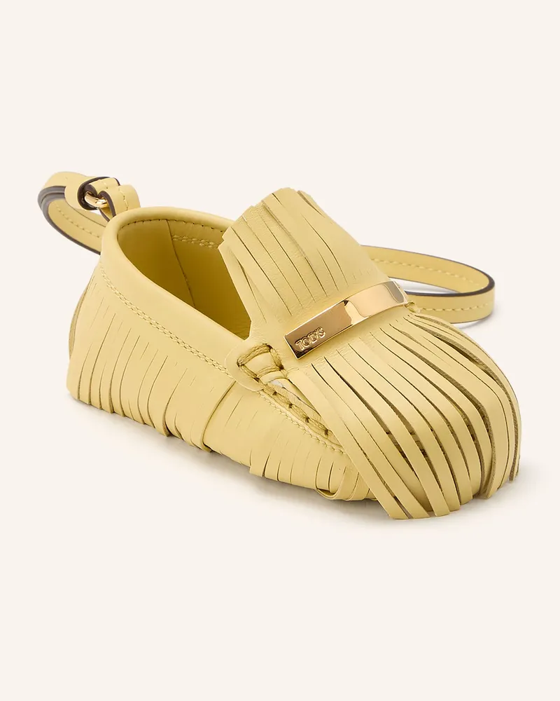 TOD'S Taschenanhänger GOMMINO Gelb