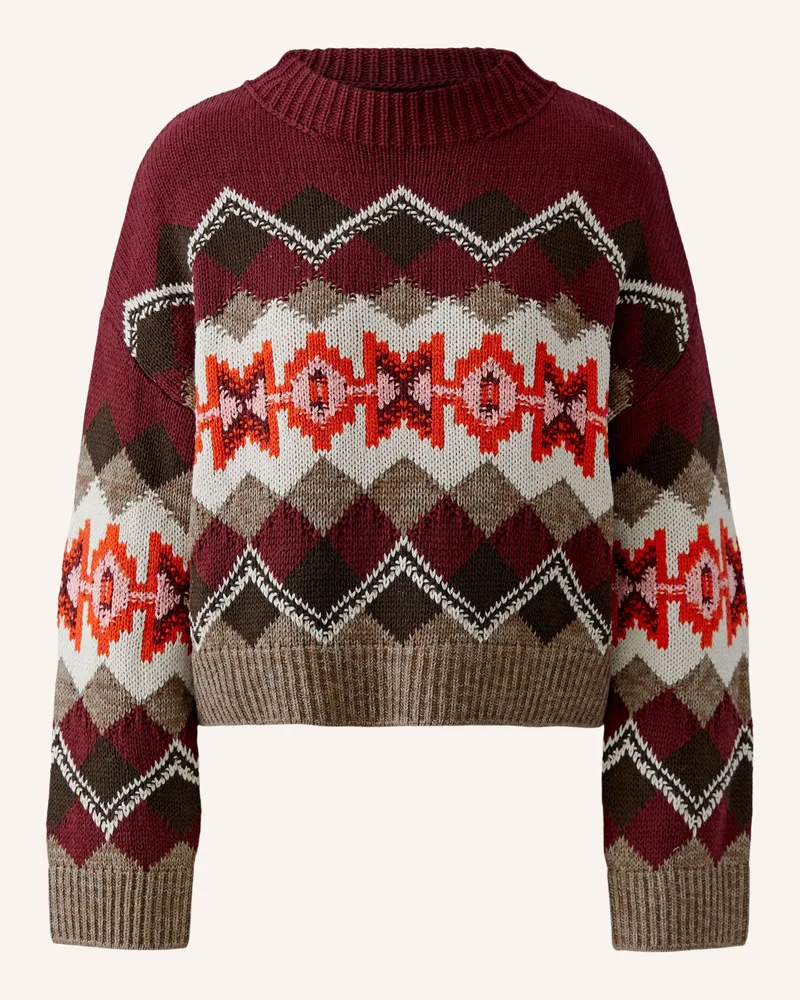 Oui  Pullover rot Rot