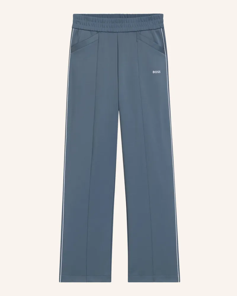 HUGO BOSS Casual Hose ERINA Straight Fit Blau