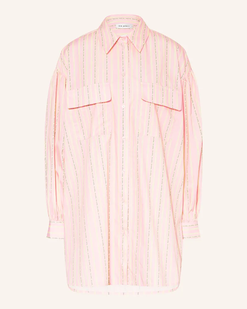 OH APRIL Hemdblusenkleid Noni pink Rosa