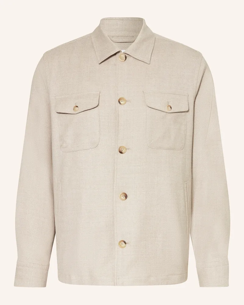 Eton Overshirt beige Beige