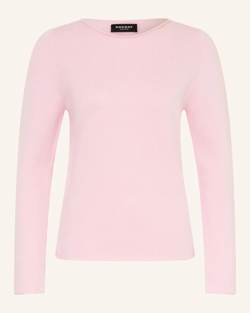Repeat Cashmere-Pullover Hellrosa