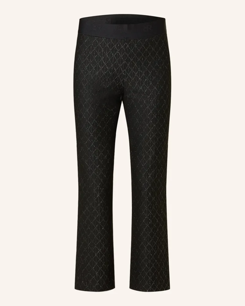 RAFFAELLO ROSSI  7/8-Hose MACY mit Glitzergarn Schwarz