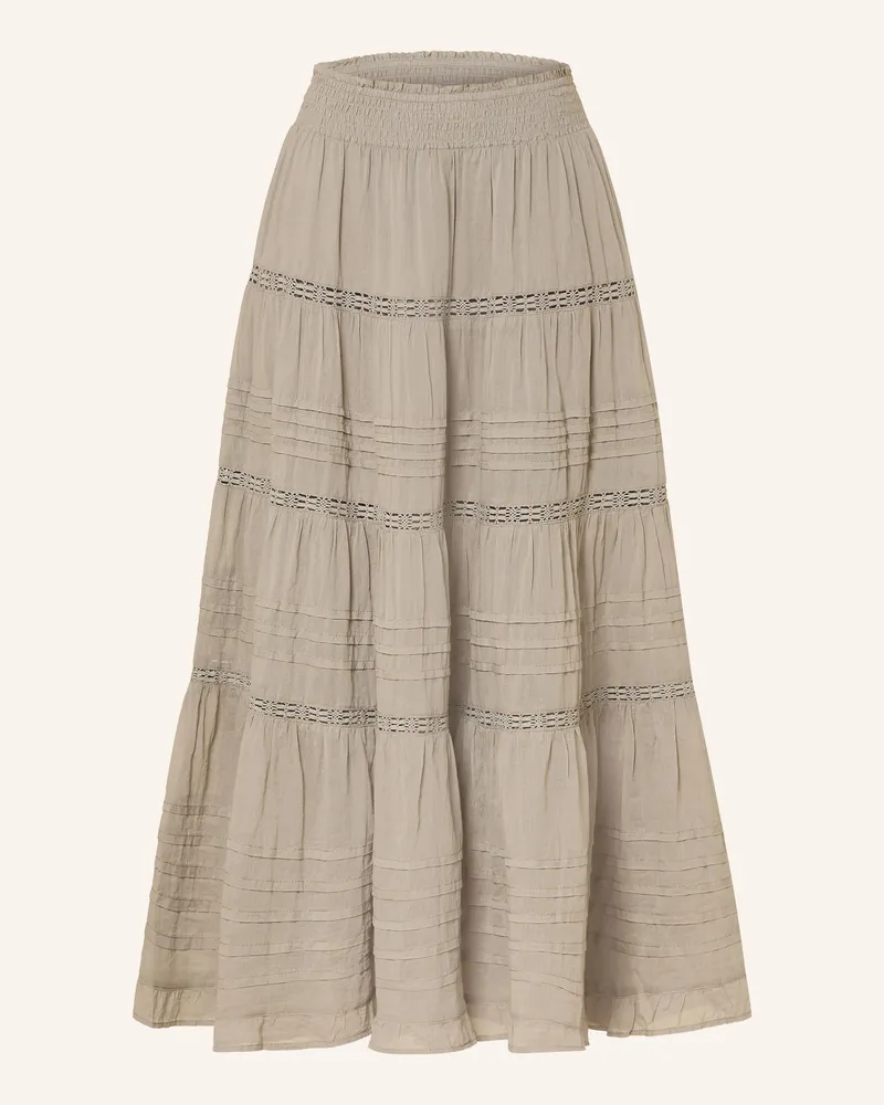 Neo Noir Rock Felicia Mit Lochspitze gruen Khaki