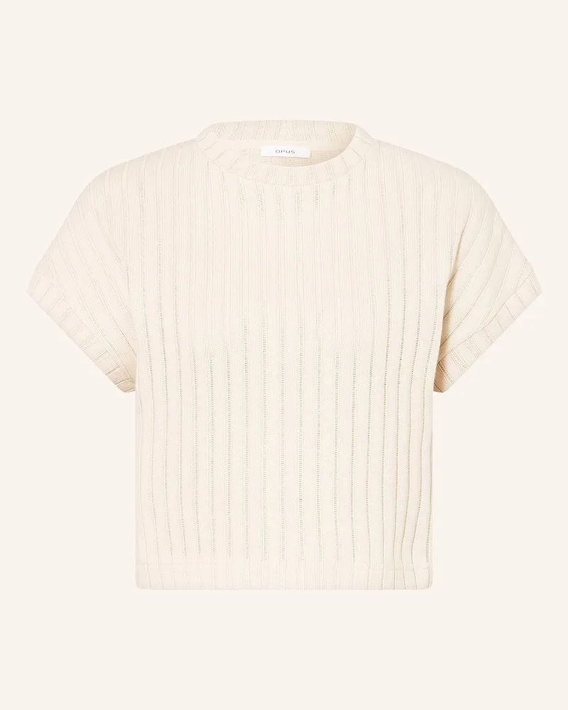 OPUS Strickshirt GELIA Creme