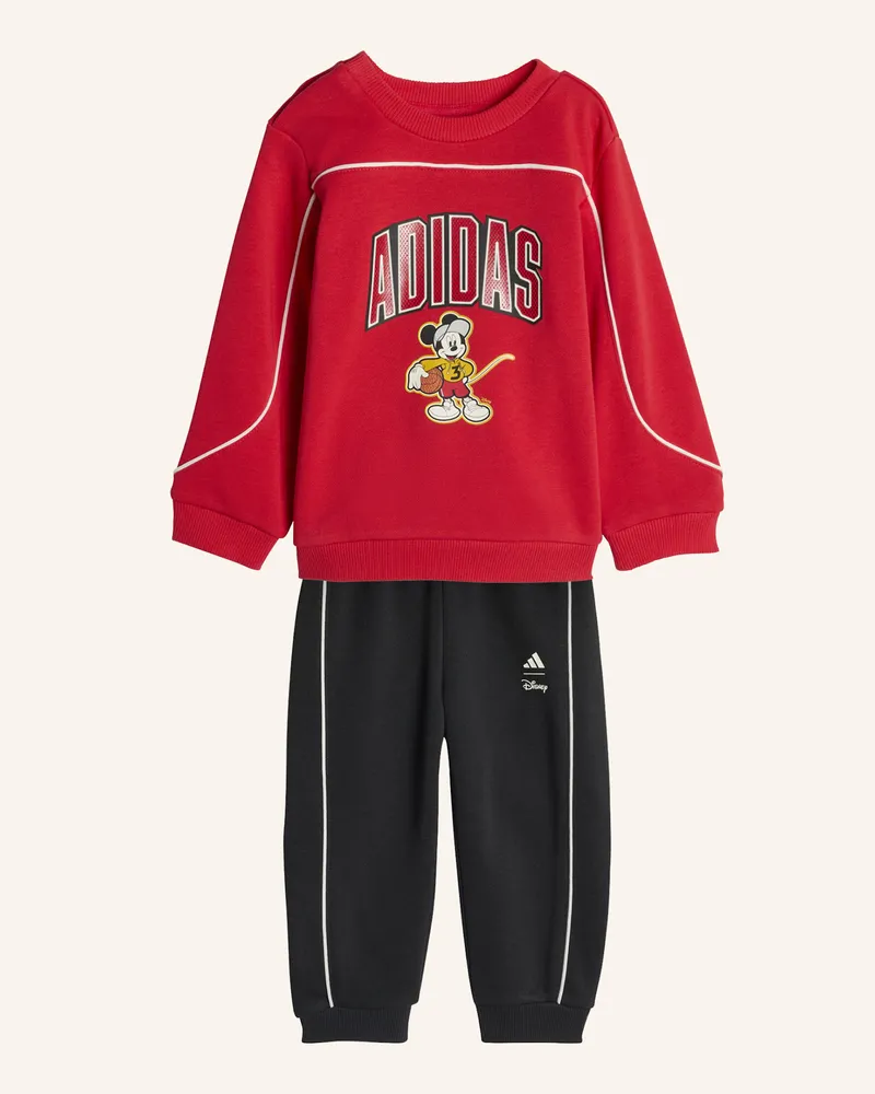 adidas ADIDAS DISNEY MICKY MAUS JOGGINGANZUG Rot