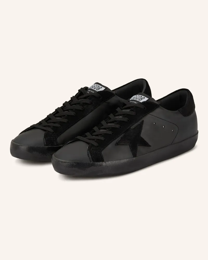 Golden Goose Sneaker SUPER-STAR Schwarz