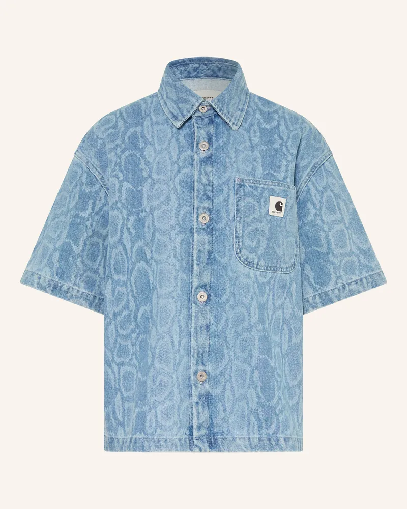 Carhartt WIP Jeansbluse Lovilia blau Blau