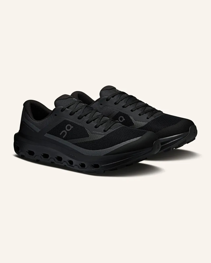 ON Trailrunning-Schuhe Cloudvista 3 Waterproof schwarz Schwarz